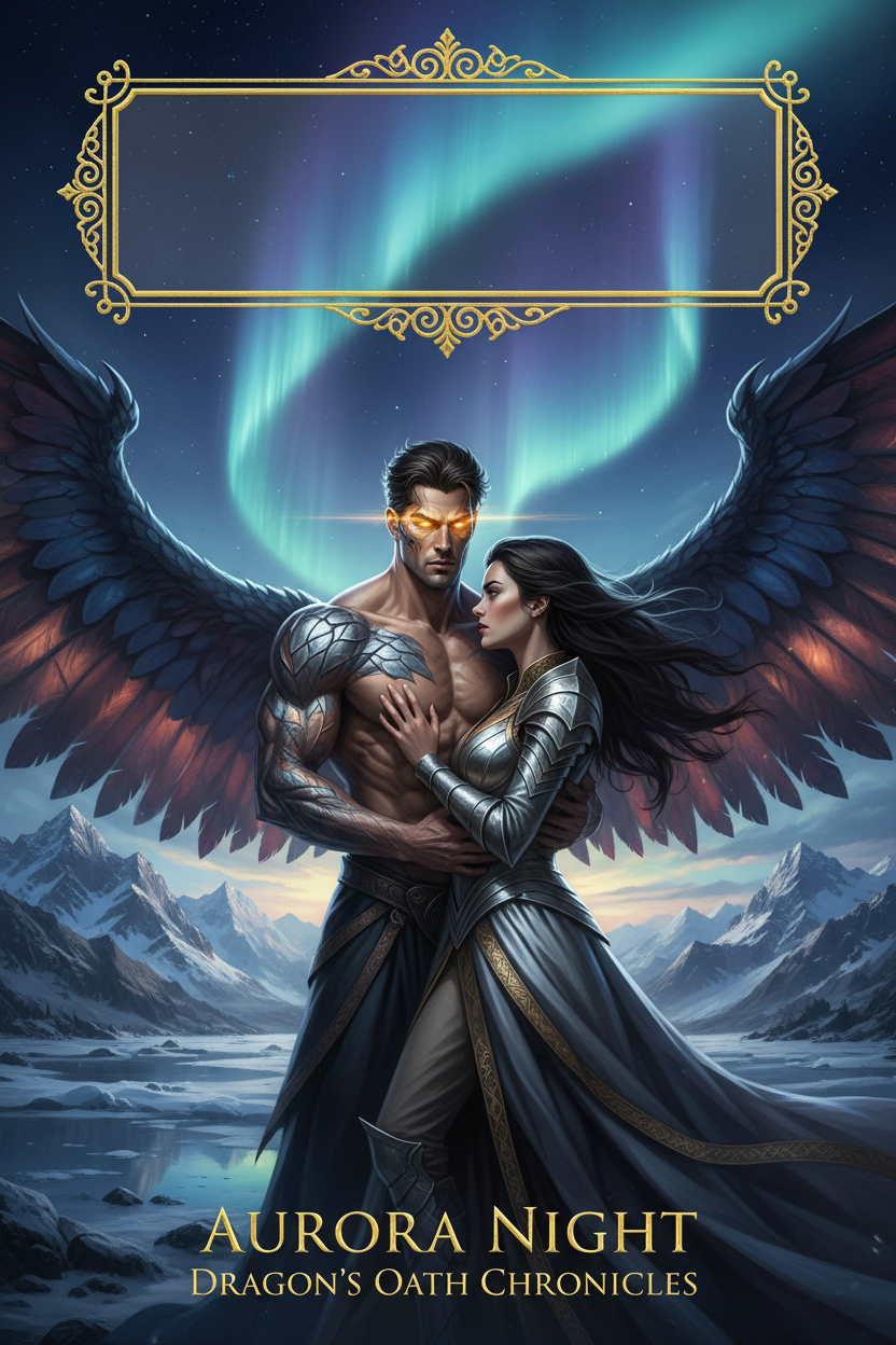 Frost & Fire dragon shifter romance ebook cover
